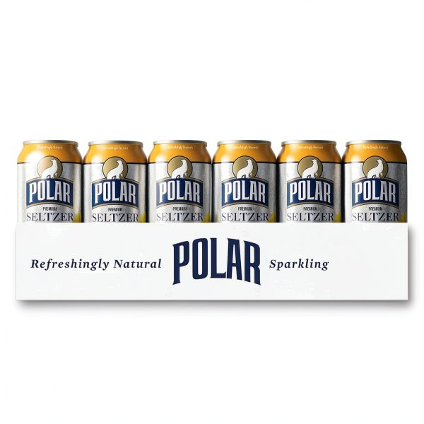 Polar Seltzer 12 Fl Oz Lime Seltzer Water-4