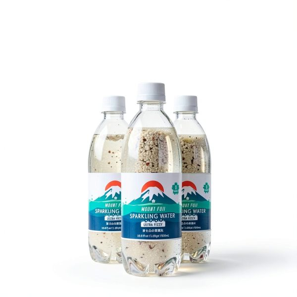 IRIS USA Sparkling Water Mount Fuji Natural Minerals 24 Pack-10