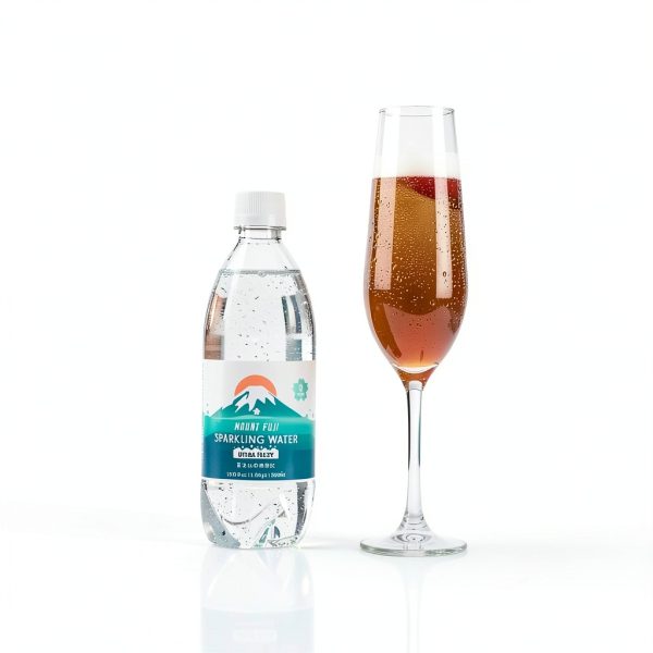 IRIS USA Sparkling Water Mount Fuji Natural Minerals 24 Pack-8