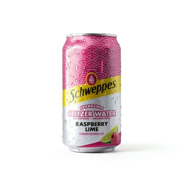 Schweppes Raspberry Seltzer Water Refreshing Healthy Choice-3