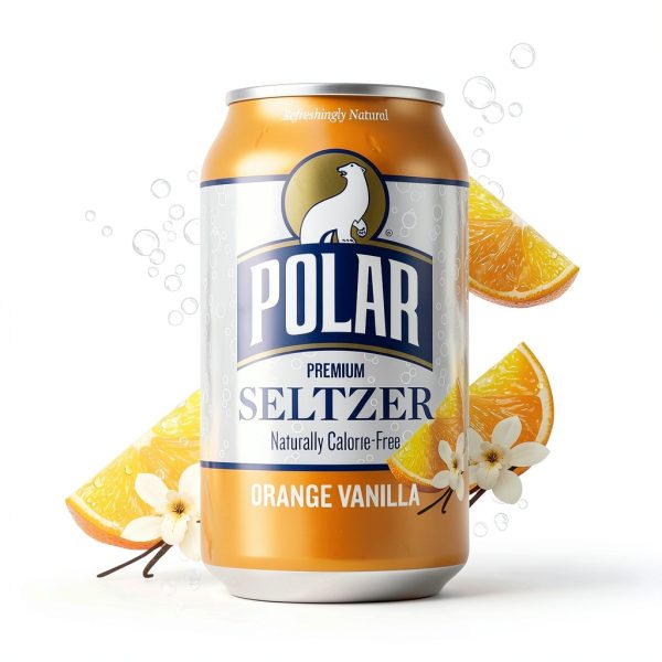 Polar Seltzer 12 Fl Oz Lime Seltzer Water-2