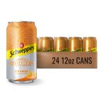 Schweppes Seltzer Water Zesty Orange Flavor Healthy Choice-0