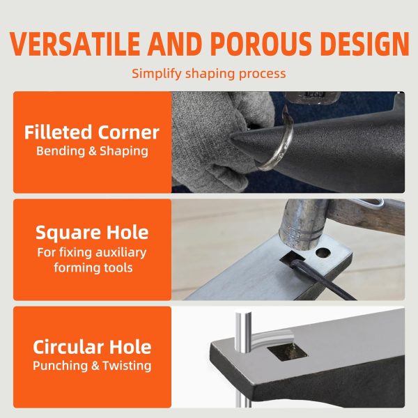 Cast Steel Anvil Easmvetaln Forging Tool Metalworking-3