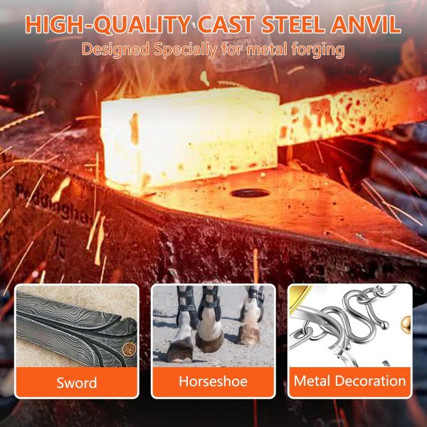 Cast Steel Anvil Easmvetaln Forging Tool Metalworking-4
