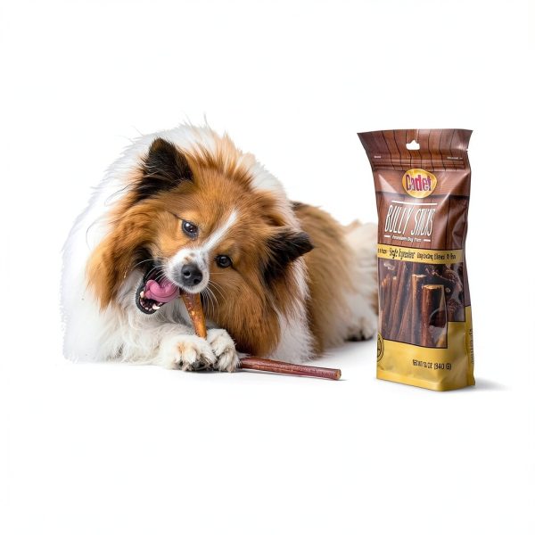 Cadet Bully Sticks Small Dogs – Natural Beef Pizzle High Protein 12 oz-2