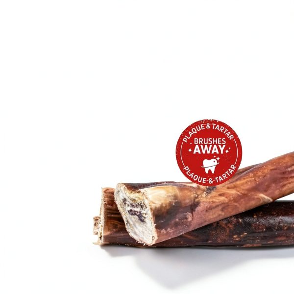 Natural Farm Power Bully Sticks 6" 5-Pack Beef Cheek Wrapped in Pizzle-3