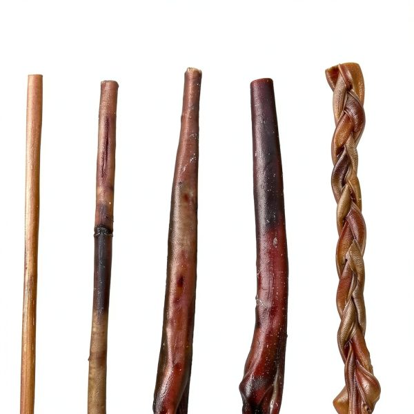 Bully Stick 12 Inch Top Dog Chews Natural Beef Dog Treat 12 Pack-3